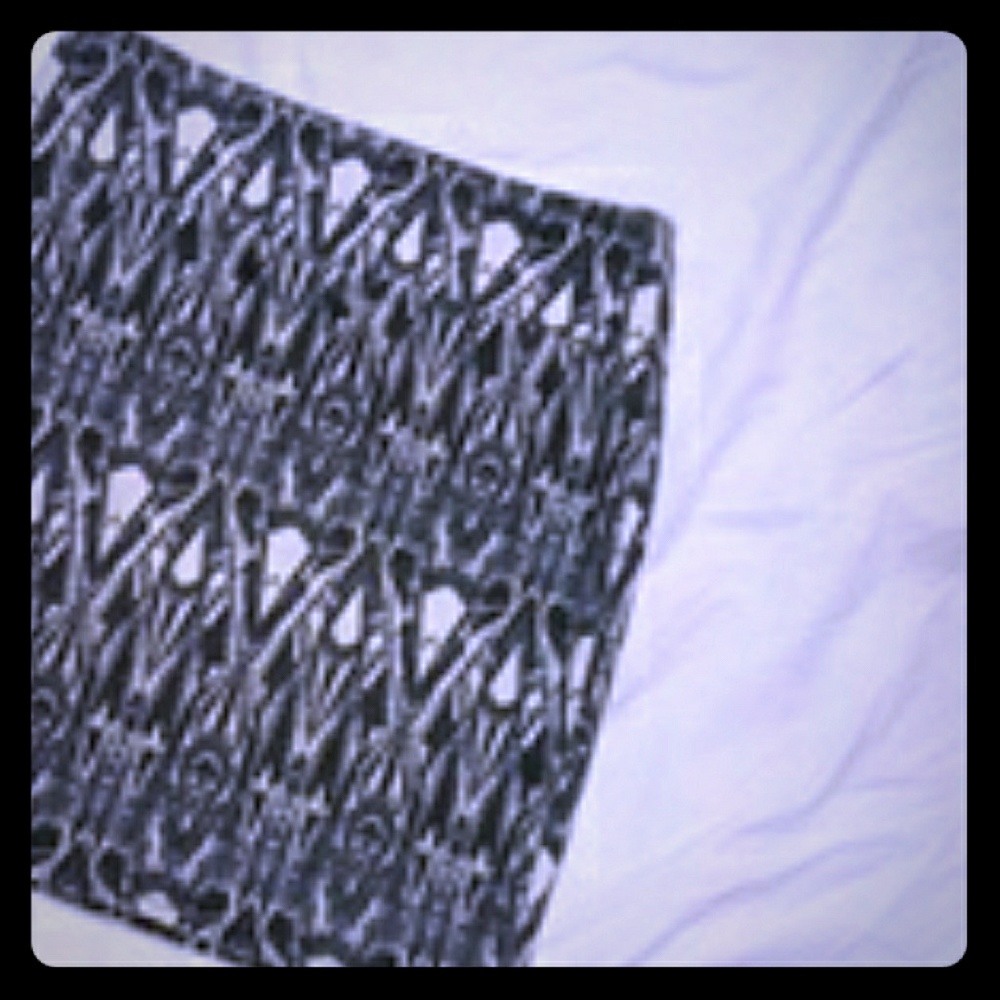 Printed mini skirt
